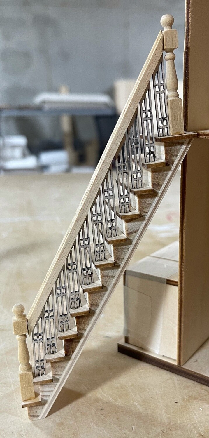 Park Ave. Grand Mansion 1:24 scale Dollhouse Kit