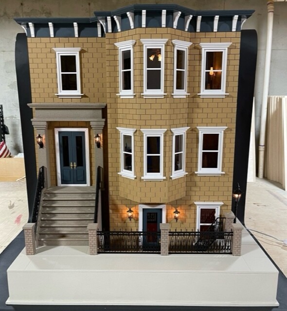 Park Ave Grand Mansion 1:12 Dollhouse
