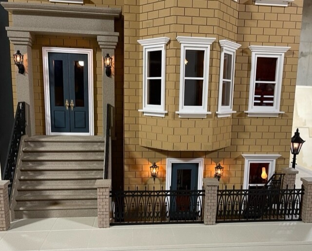 Park Ave Grand Mansion 1:12 Dollhouse