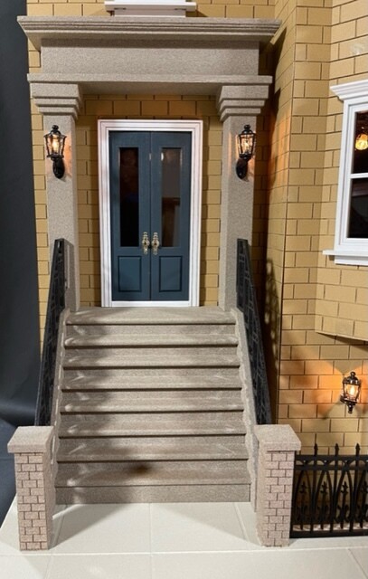 Park Ave Grand Mansion 1:12 Dollhouse