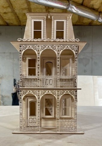 Saint Charles French Quarter 1:24 Scale Dollhouse