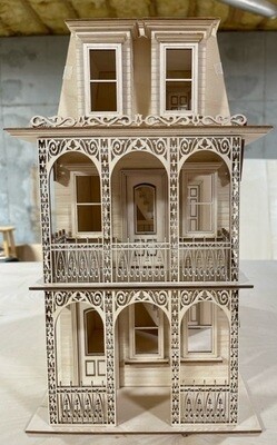 Saint Charles French Quarter 1:24 Scale Dollhouse