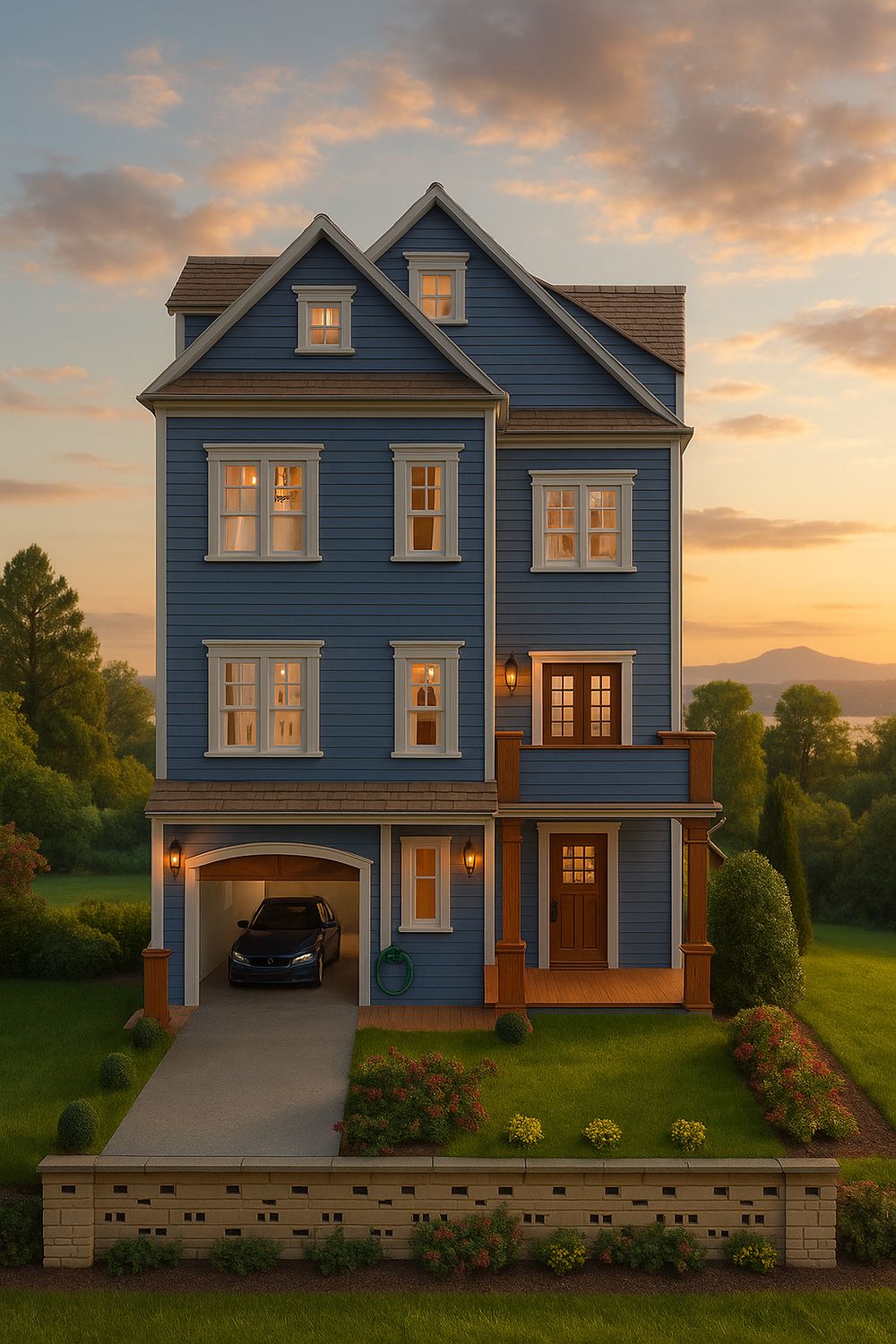 Clarkson Craftsman Mansion 1:12 Dollhouse