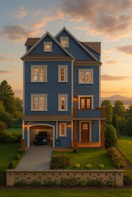 Clarkson Craftsman Mansion 1:12 Dollhouse