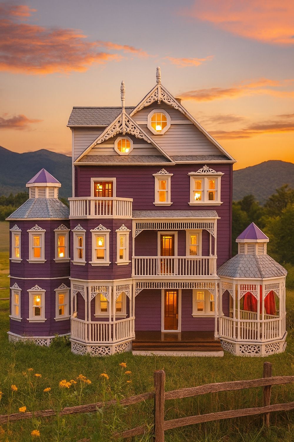 Ashley Gothic Victorian Generation 2 Dollhouse 1:12 scale kit