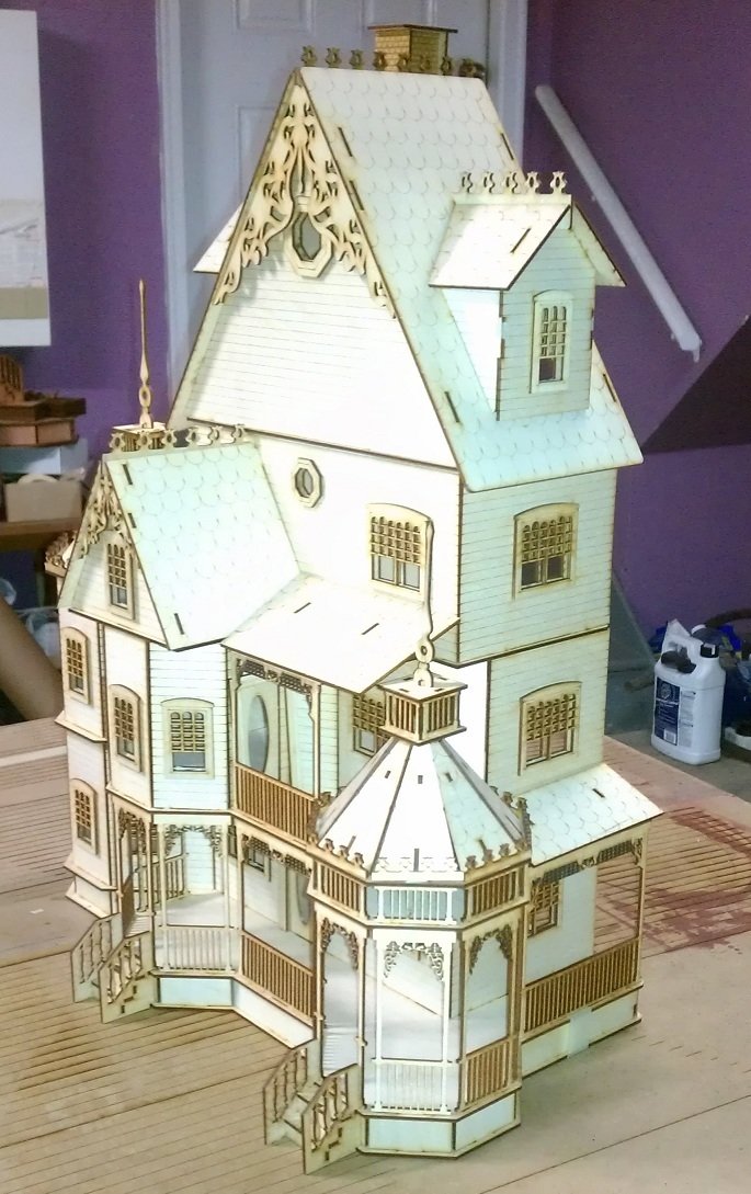 Ashley Gothic Victorian DollhouseAshley Gothic Victorian Dollhouse