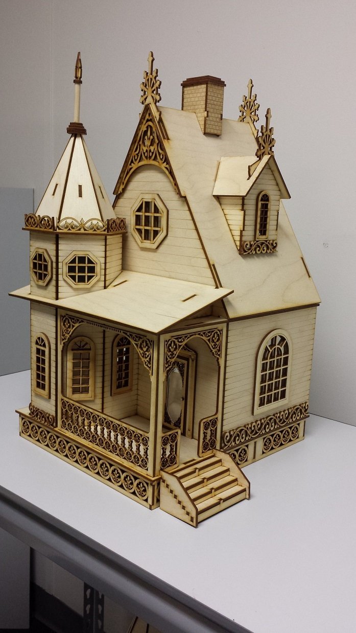 Jasmine Gothic Victorian Cottage Dollhouse