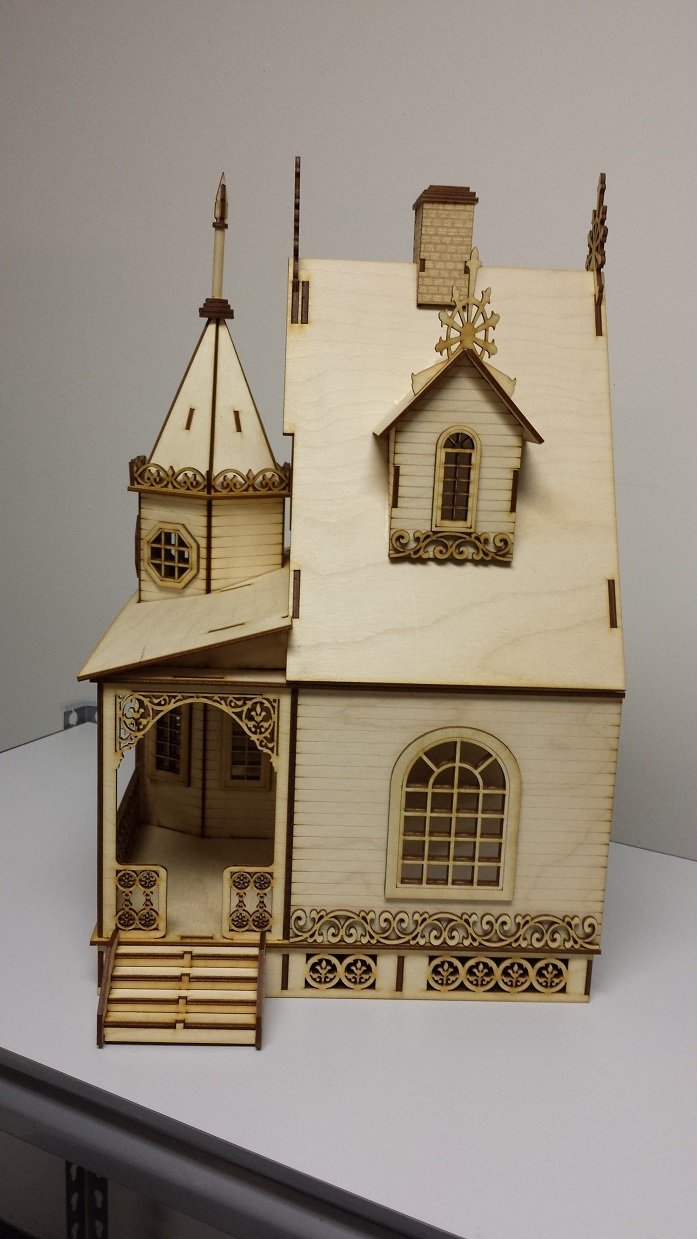 Jasmine Gothic Victorian Cottage Dollhouse