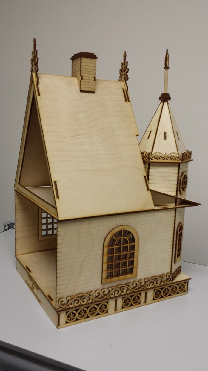 Jasmine Gothic Victorian Cottage Dollhouse