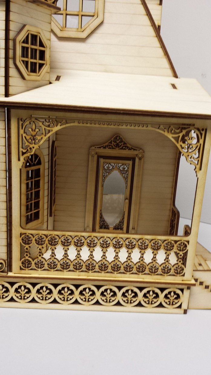 Jasmine Gothic Victorian Cottage Dollhouse
