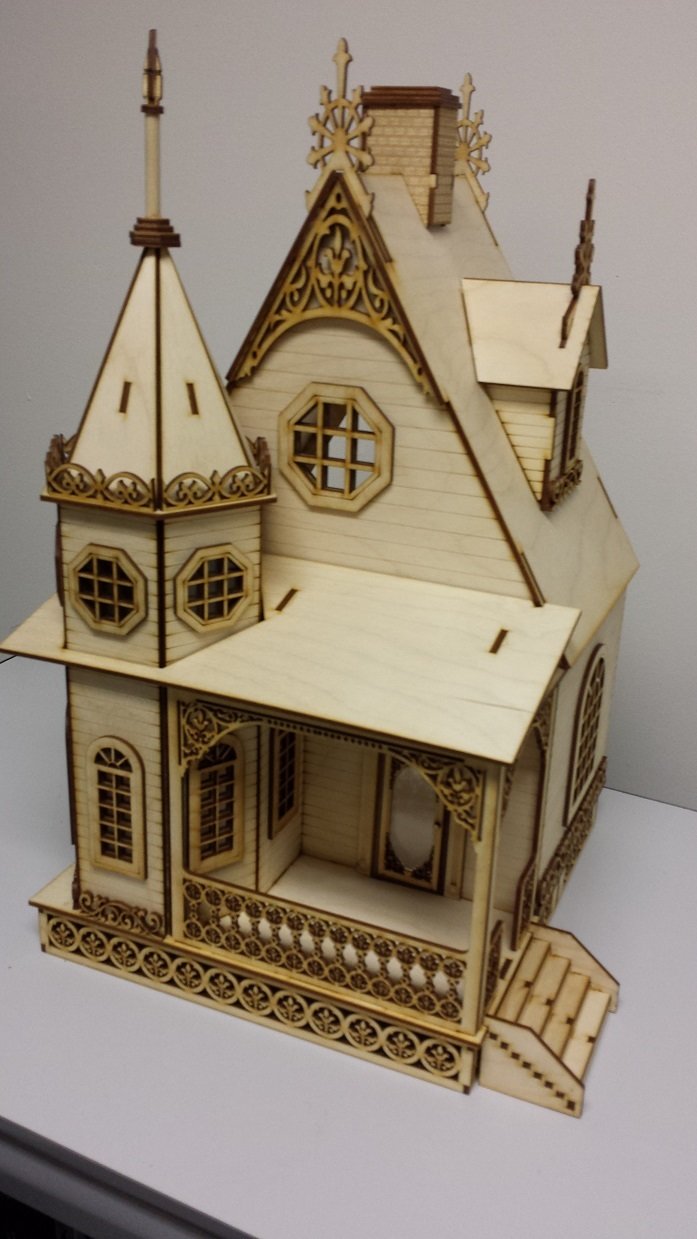 Jasmine Gothic Victorian Cottage Dollhouse