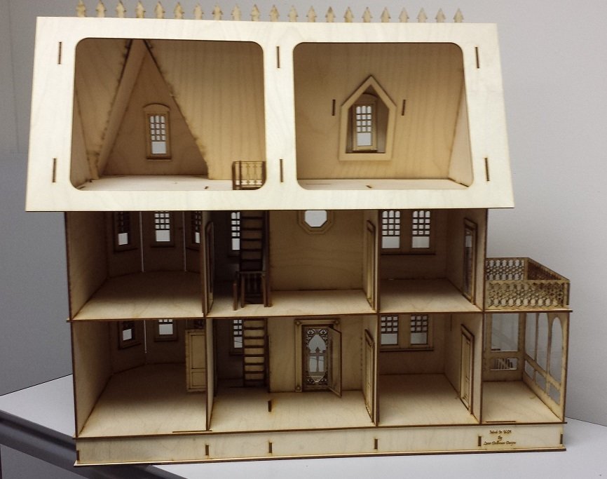 Stephanie Country Dollhouse