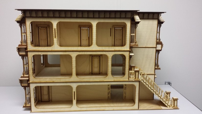 Lisa Painted Lady San Francisco Dollhouse