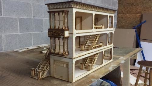 Lisa Painted Lady San Francisco Dollhouse