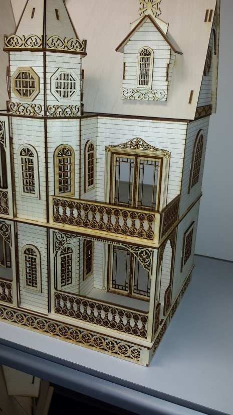 Jasmine Gothic Victorian Cottage Dollhouse