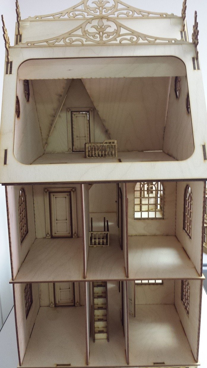Jasmine Gothic Victorian Cottage Dollhouse