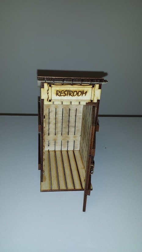Country Outhouse 1:24 scale