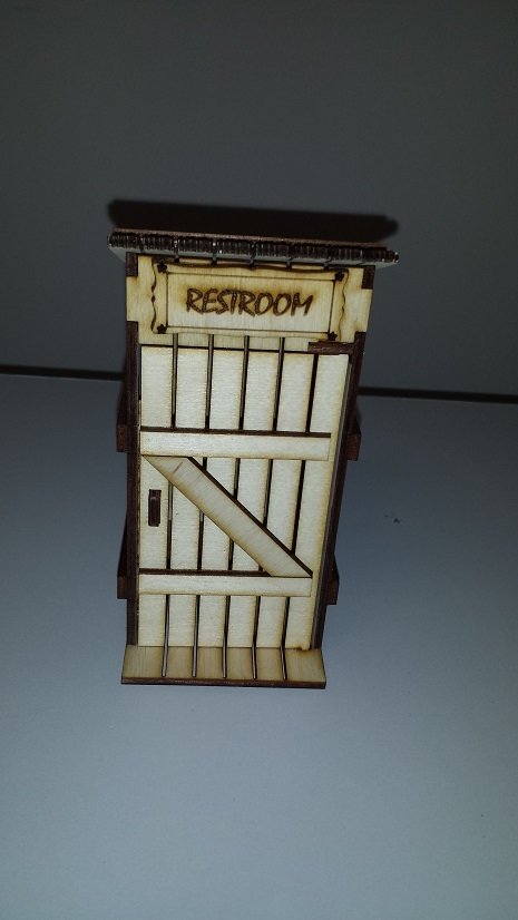 Country Outhouse 1:24 scale