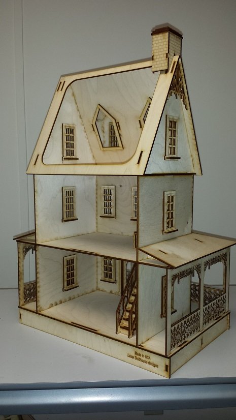 Abriana Country Cottage 1:24 Scale Dollhouse