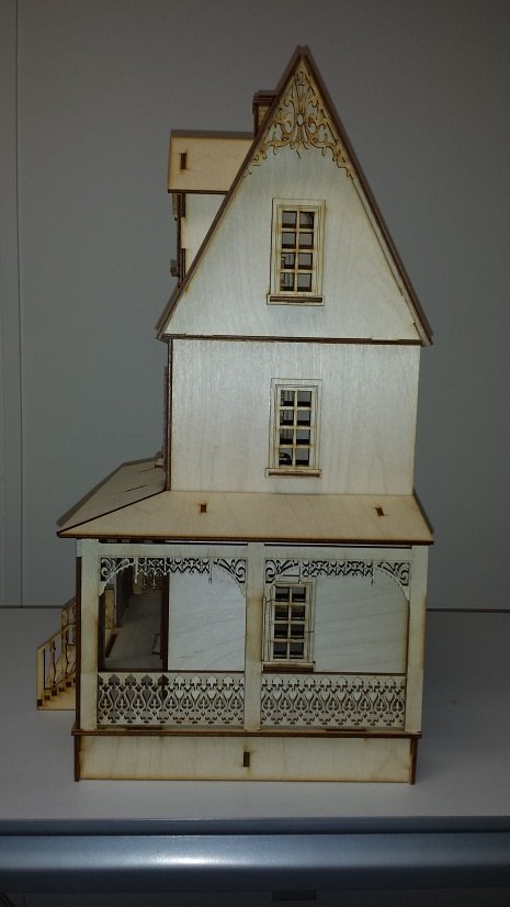 Abriana Country Cottage 1:24 Scale Dollhouse