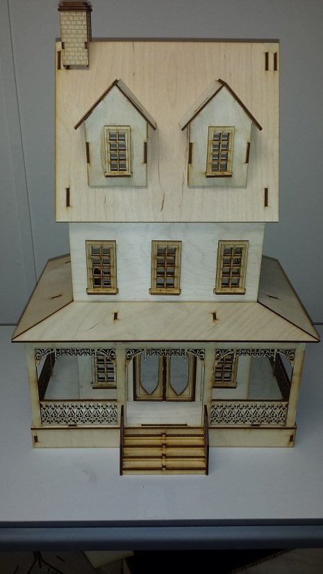 Abriana Country Cottage 1:24 Scale Dollhouse