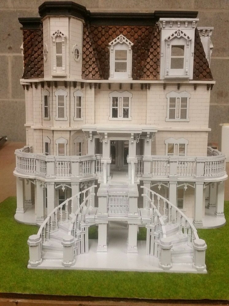 Hegeler Carus Masion 1:48 scale Dollhouse