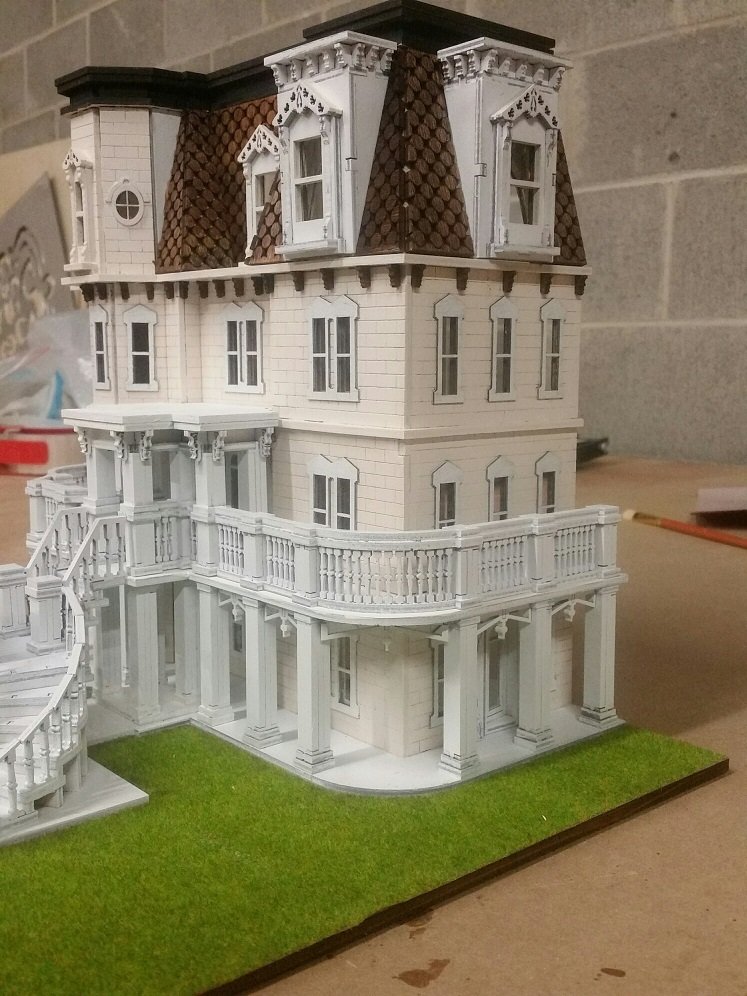 Hegeler Carus Masion 1:48 scale Dollhouse