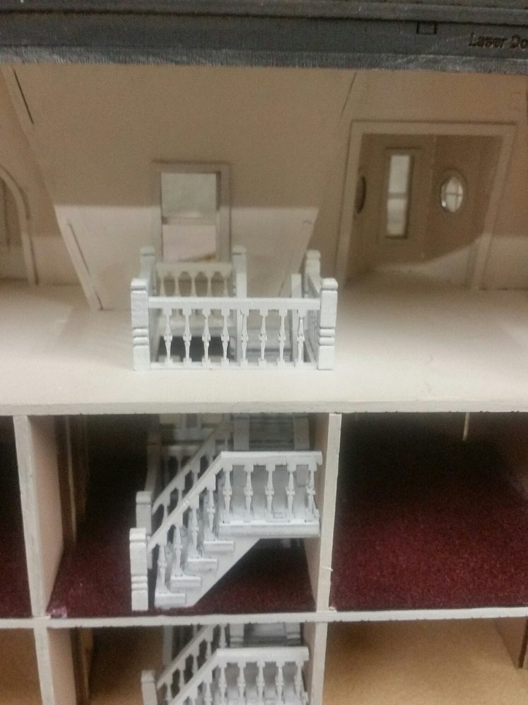 Hegeler Carus Masion 1:48 scale Dollhouse