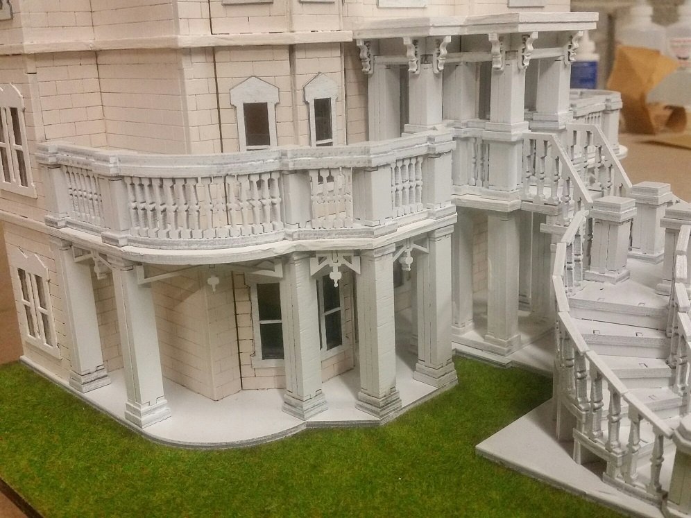 Hegeler Carus Masion 1:48 scale Dollhouse