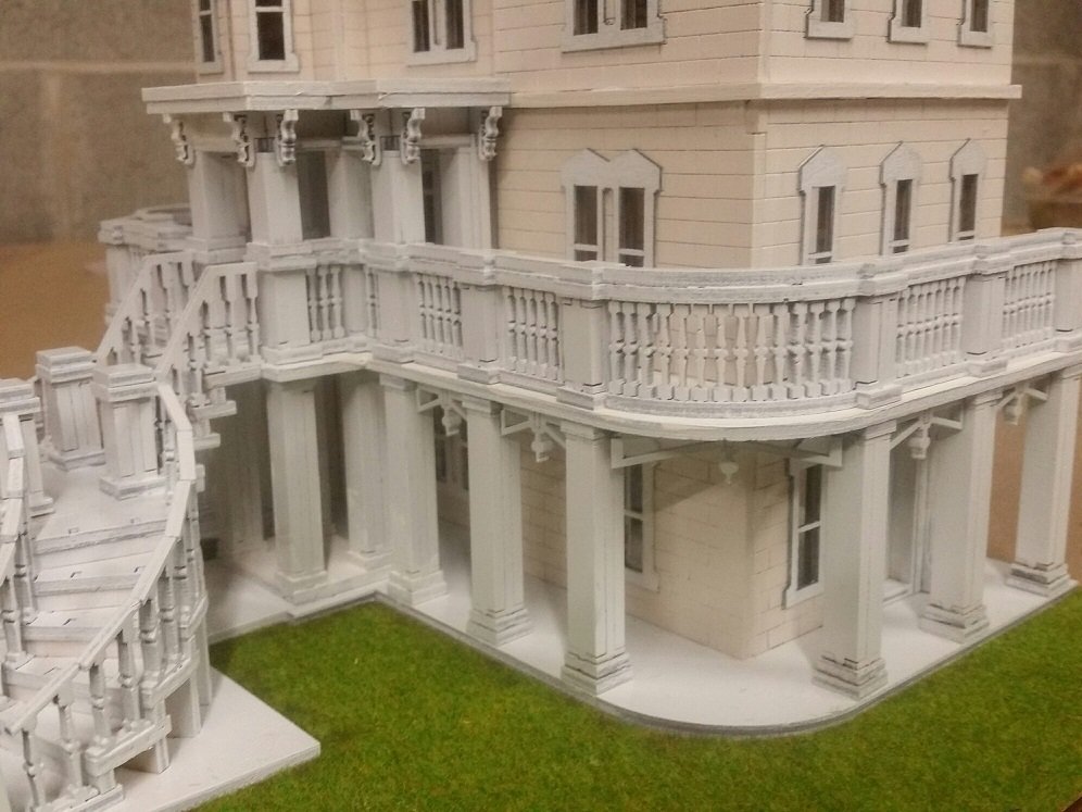 Hegeler Carus Masion 1:48 scale Dollhouse