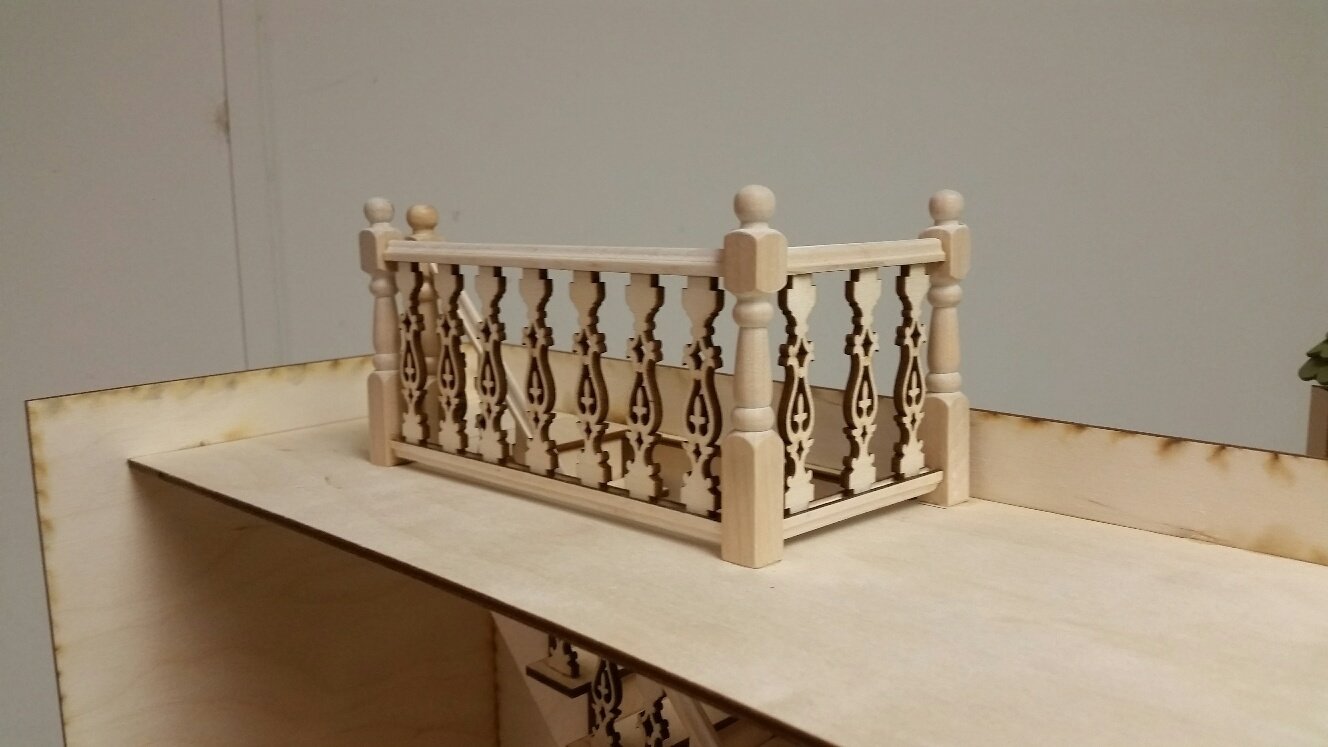 Lancaster Straight staircase with Landing