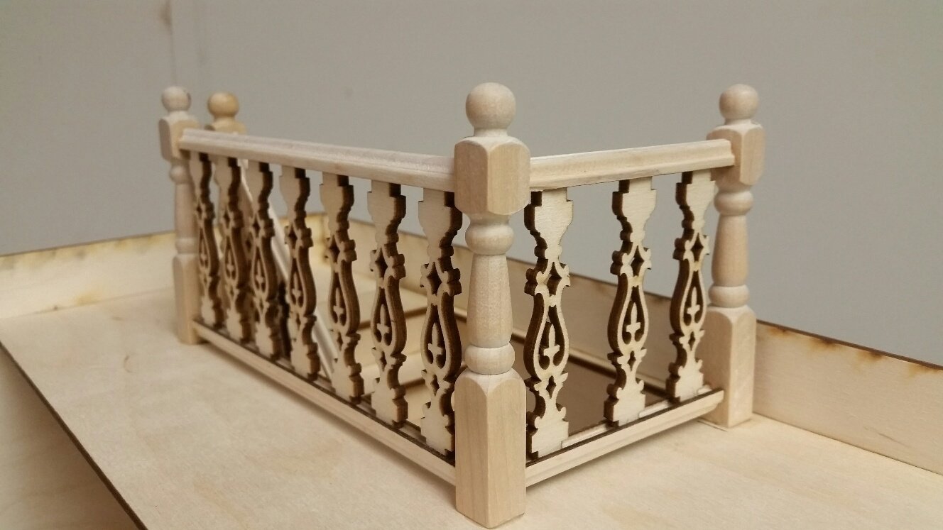 Lancaster Straight staircase with Landing