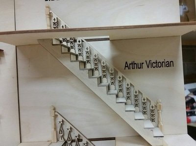 Arthur 1:24 Scale Straight Staircase