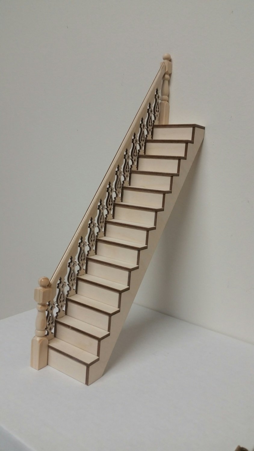Lancaster narrow Straight staircase with Landing
