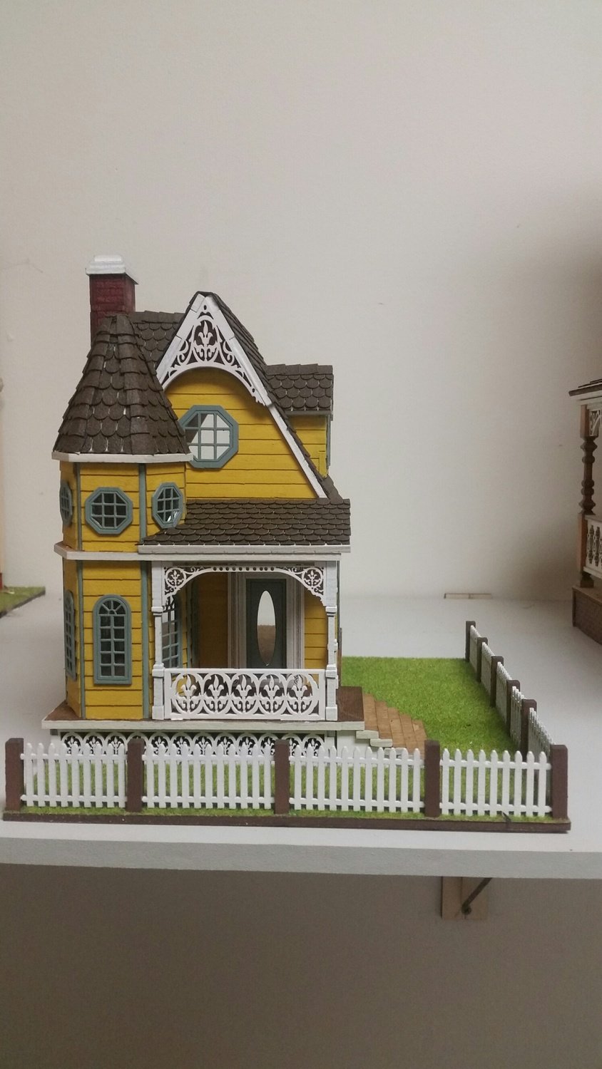 Jasmine 2 Gothic Victorian Cottage Dollhouse 1:48 scale