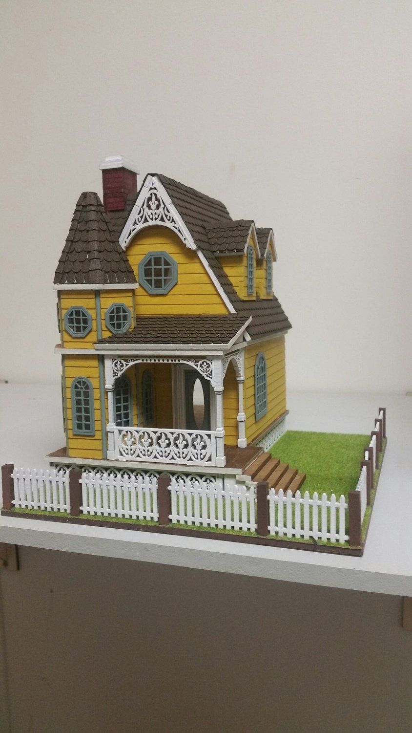 Jasmine 2 Gothic Victorian Cottage Dollhouse 1:48 scale