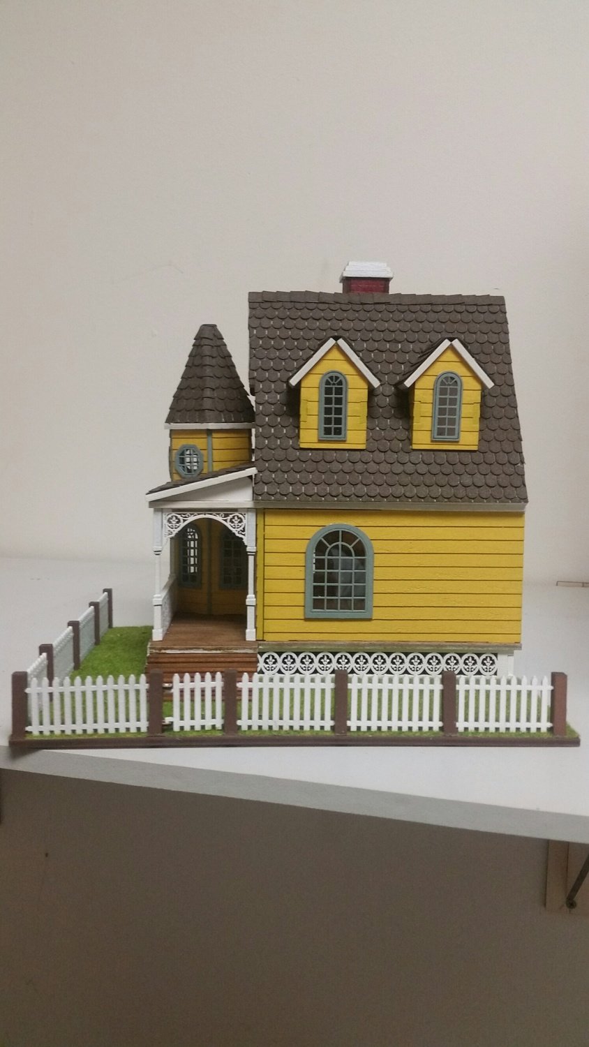 Jasmine 2 Gothic Victorian Cottage Dollhouse 1:48 scale