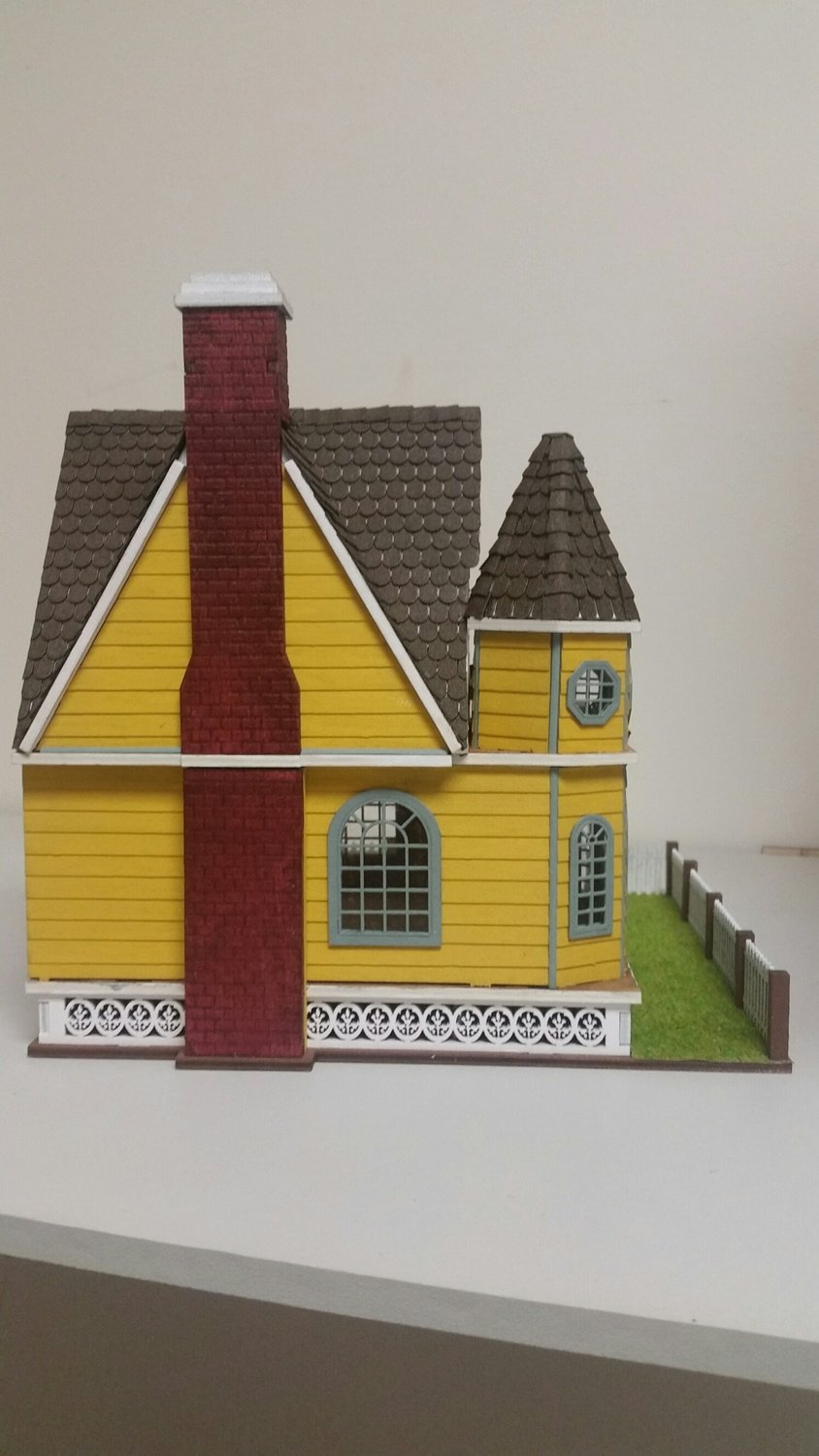 Jasmine 2 Gothic Victorian Cottage Dollhouse 1:48 scale