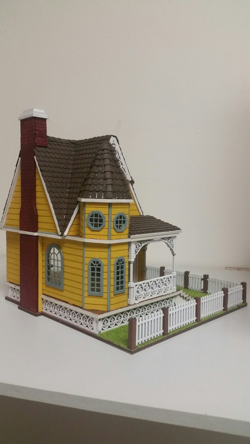 Jasmine 2 Gothic Victorian Cottage Dollhouse 1:48 scale