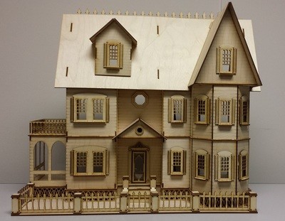 Stephanie Country Mansion Half inch scale Kit