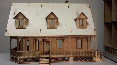 Alisha Country Dollhouse 1:24 scale