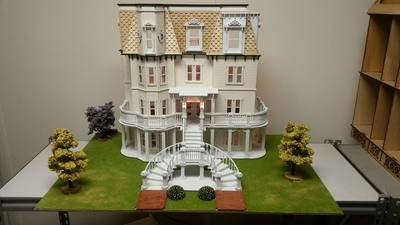 Hegeler Carus Masion 1:24 scale Dollhouse