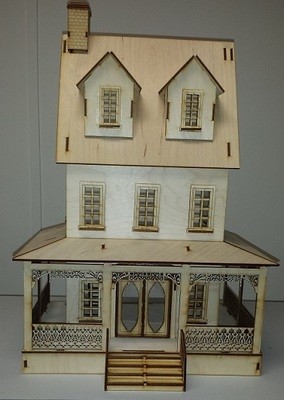 Abriana Country Cottage 1:24 Scale Dollhouse