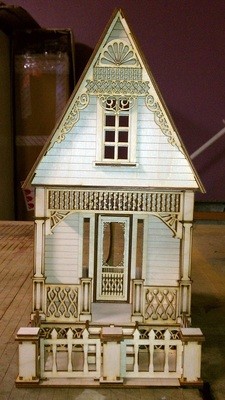 Little Ann Victorian Cottage 1:24 Scale Dollhouse
