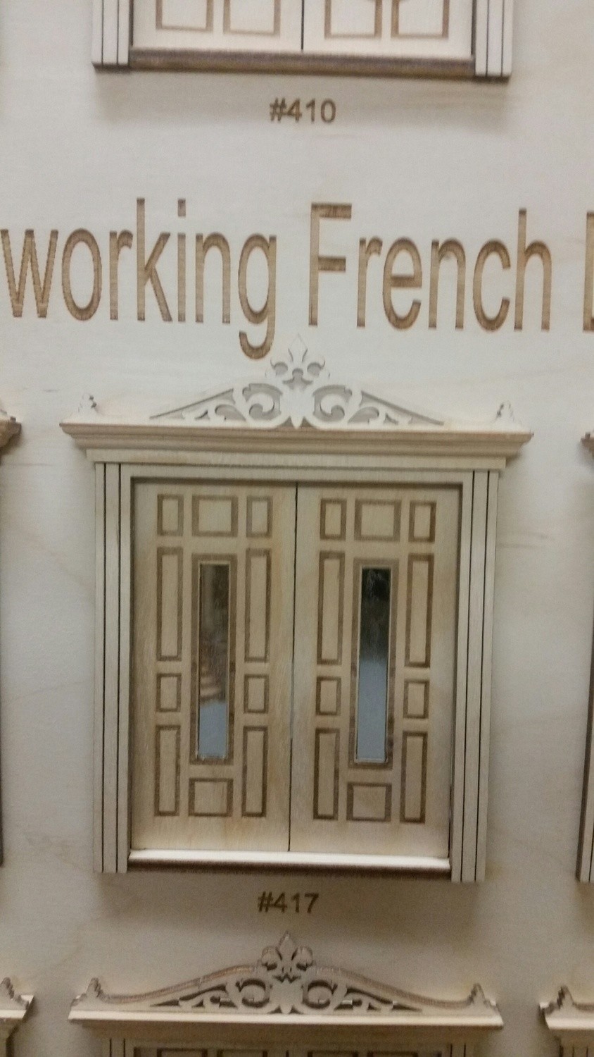 Classic Custom 11 panel French Door 1:24 scale