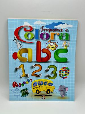 Impara e colora ABC 123