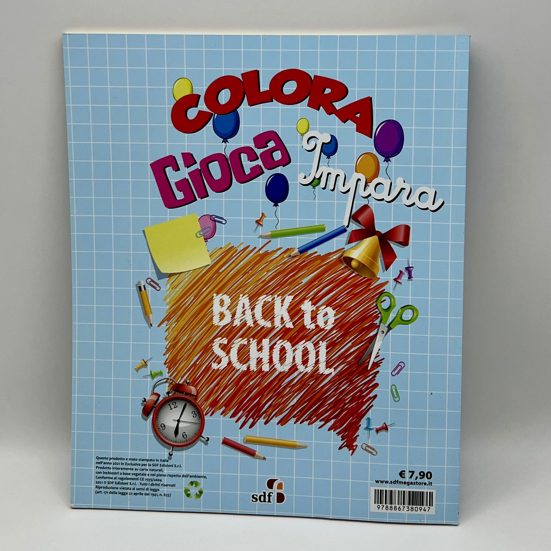 Impara e colora ABC 123