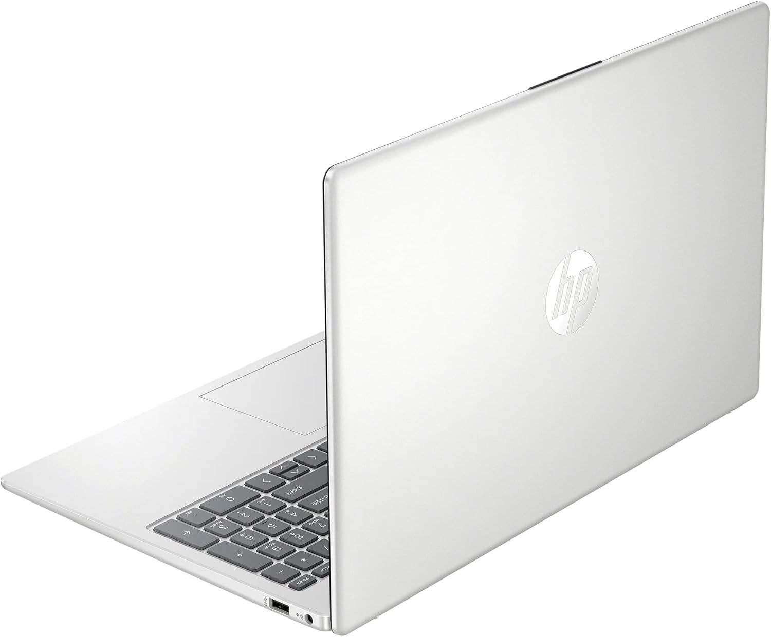 HP 15.6&quot; FHD Business &amp; Student Laptop Computer, 64GB RAM 2TB SSD, 10-Core Intel Core i5, Windows 11 Pro Laptop with Microsoft Office Lifetime Suite, PLUSERA Earphones, Silver