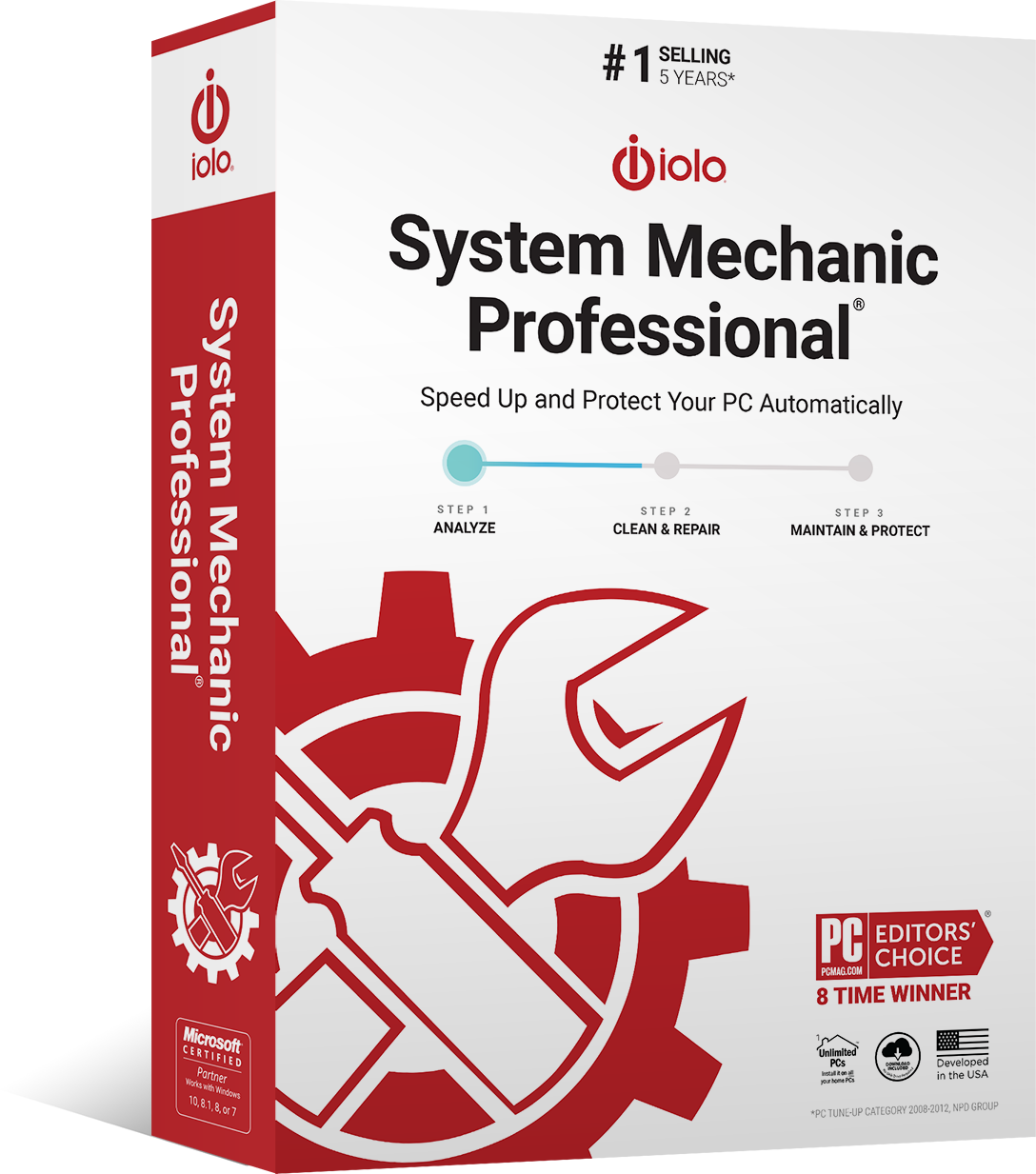 iolo System Mechanic Professional - Protect and tune your computer automatically.