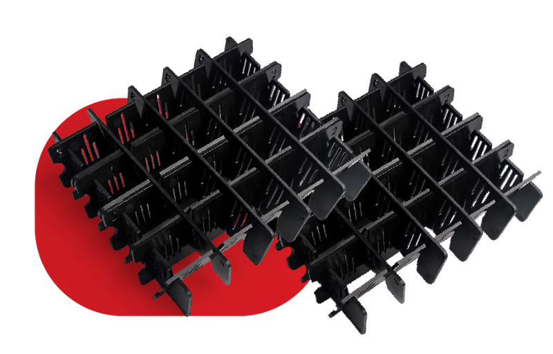 Trayzilla Zaaitray  set van 2 × 20 gaten